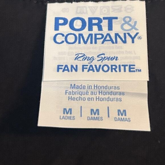 NWOT Port and Company Rainbow Equal Sign Black Tank Top LGBTQ Size Medium - Picture 3 of 4